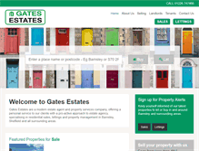 Tablet Screenshot of gatesestates.co.uk